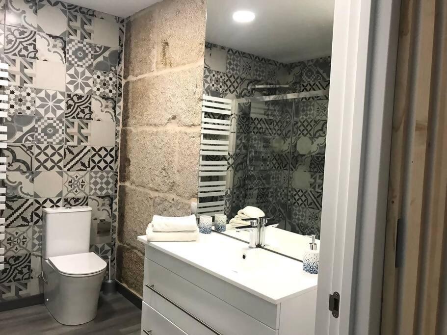 Piso 50 Metros De La Playa Alojamientos Vacay Bueu Luaran gambar